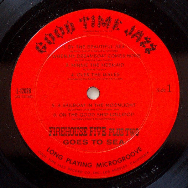 Firehouse Five Plus Two : Goes To Sea (LP, Album)