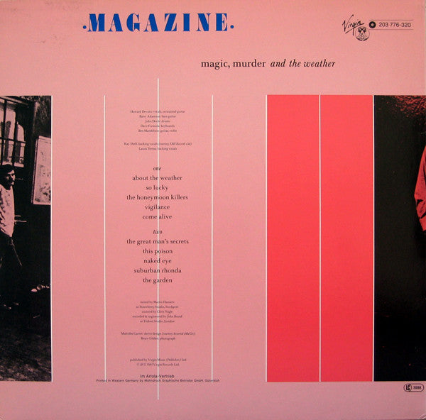 Magazine : Magic, Murder And The Weather (LP, Album)