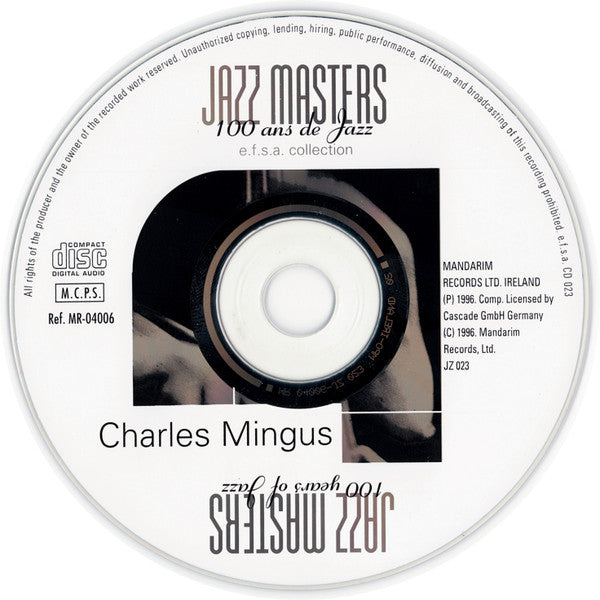 Charles Mingus : Jazz Masters (100 Ans De Jazz) (CD, Album, RE)