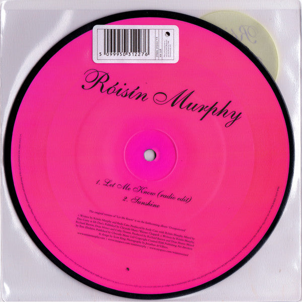 Róisín Murphy : Let Me Know (7", Single, Ltd, Pic)