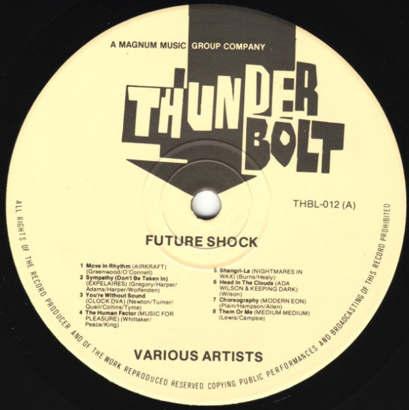 Various : Future Shock (LP, Comp, RE)