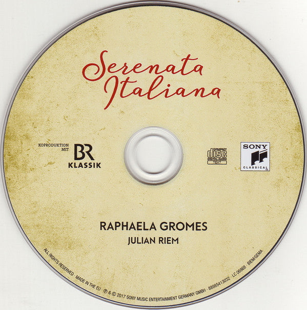 Raphaela Gromes, Julian Riem : Serenata Italiana (CD, Album)