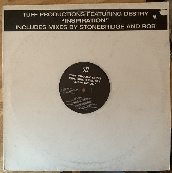 Tuff Productions Featuring Destry : Inspiration (12")