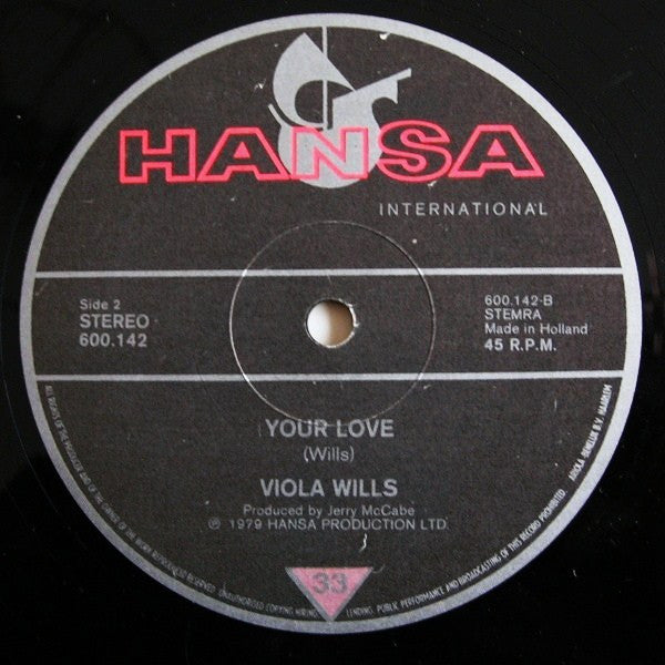 Viola Wills : Gonna Get Along Without You Now / Your Love (12", Single)