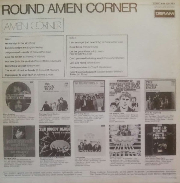 Amen Corner : Round Amen Corner (LP, Album)