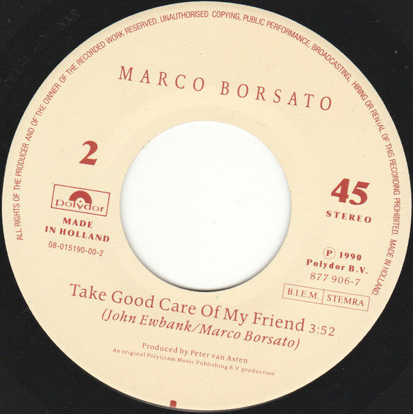 Marco Borsato : Una Donna Cosi (7", Single)