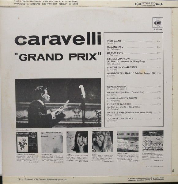 Caravelli : Grand Prix (LP)
