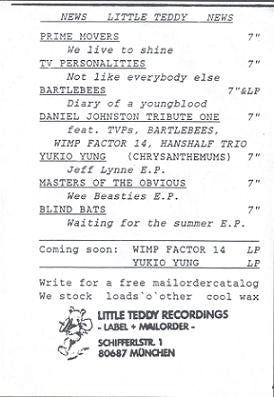 Various : A Tribute To Daniel Johnston Vol. 1 (7", EP)