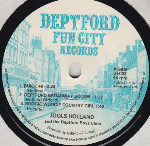 Jools Holland : Boogie Woogie '78 (7", EP)