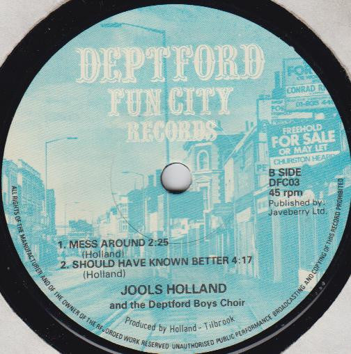 Jools Holland : Boogie Woogie '78 (7", EP)