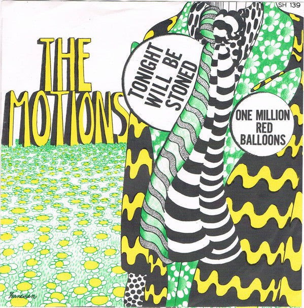 The Motions : Tonight Will Be Stoned (7", Single, Mono)