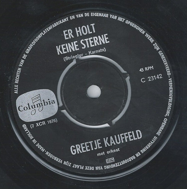 Greetje Kauffeld : Tanz Bitte Noch Einmal Mit Mir / Er Holt Keine Sterne (7", Single)