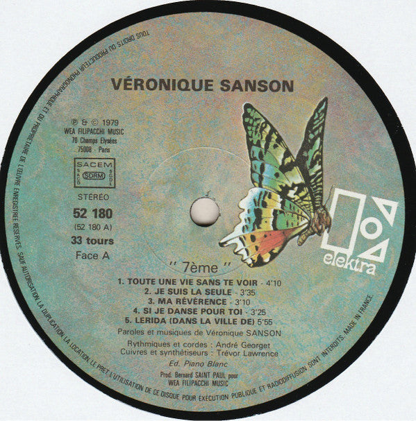 Véronique Sanson : 7ème (LP, Album, Gat)