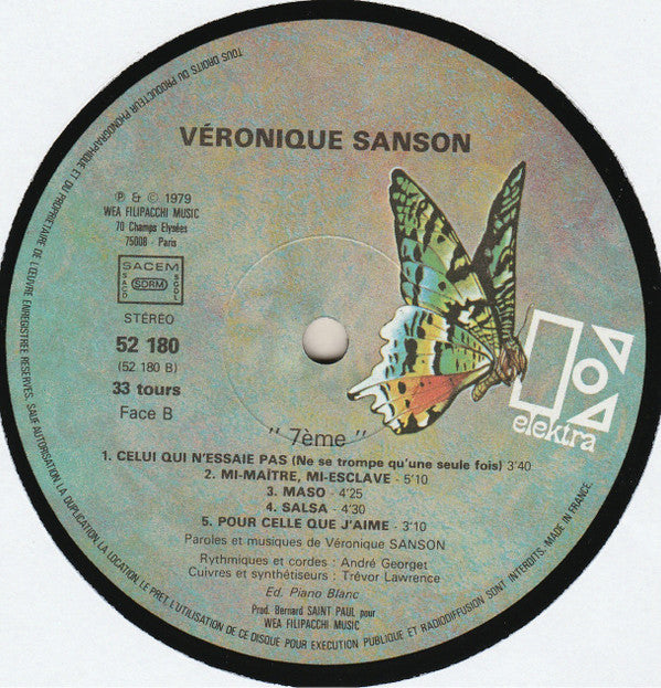 Véronique Sanson : 7ème (LP, Album, Gat)