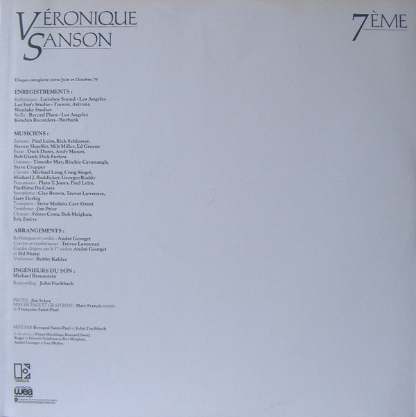 Véronique Sanson : 7ème (LP, Album, Gat)
