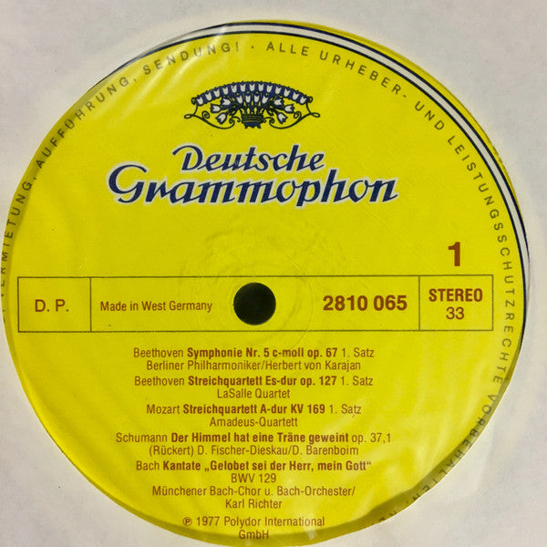 Various : Kassettenangebote Herbst '77 = Box Offers Autumn '77 = Offres En Coffrets Automne '77 (LP, Album, Comp, Promo)