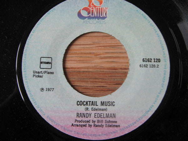 Randy Edelman : The Night Has A Thousand Eyes (7", Single)