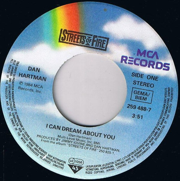 Dan Hartman : I Can Dream About You (7", Single)