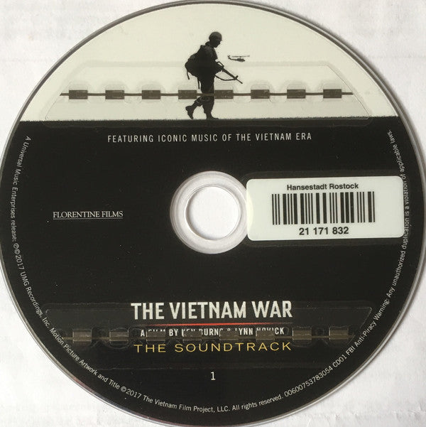 Ken Burns & Lynn Novick : The Vietnam War (The Soundtrack) (2xCD, Album, Comp, M/Print)