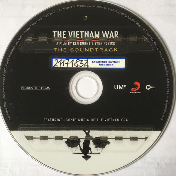 Ken Burns & Lynn Novick : The Vietnam War (The Soundtrack) (2xCD, Album, Comp, M/Print)