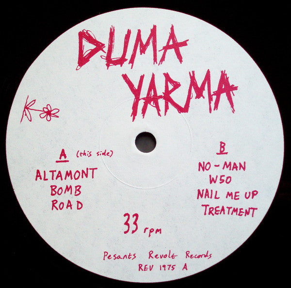 Duma Yarma : Bomb In A Crowded Restaurant (LP)