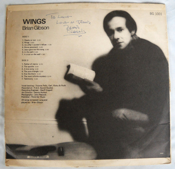 Brian Gibson (13) : Wings (LP, Album)