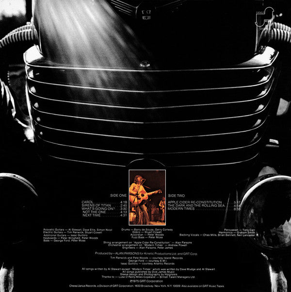 Al Stewart : Modern Times (LP, Album, Pit)