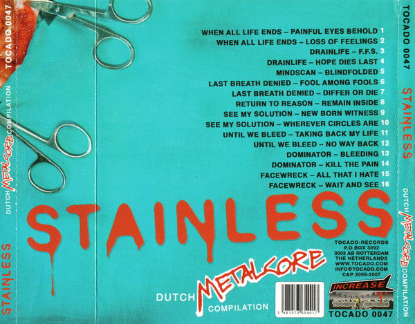Various : Stainless: Dutch Metalcore Compilation (CD, Comp)