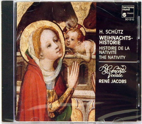 Heinrich Schütz - Concerto Vocale, René Jacobs : Weihnachts-Historie = Histoire De La Nativité = The Nativity (CD, Album)