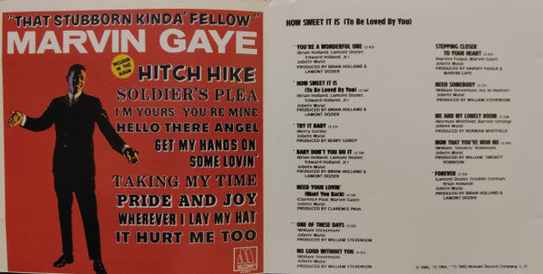 Marvin Gaye : How Sweet It Is To Be Loved By You (CD, Album)