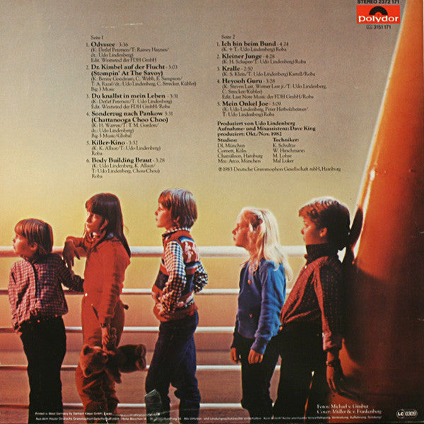 Udo Lindenberg Und Das Panikorchester : Odyssee (LP, Album)