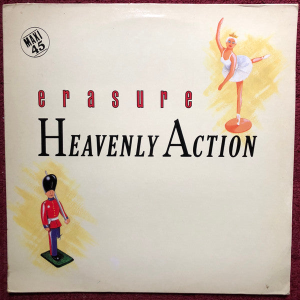 Erasure : Heavenly  Action (12", Maxi)