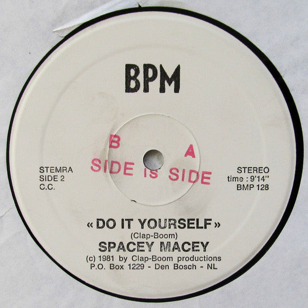 Spacey Macey : Clap-Boom (12")