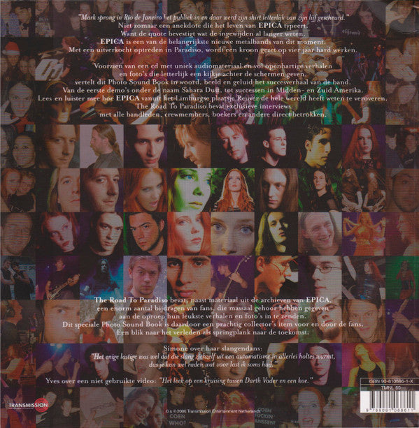 Epica (2) : The Road To Paradiso (CD, Album, Copy Prot., Pho)