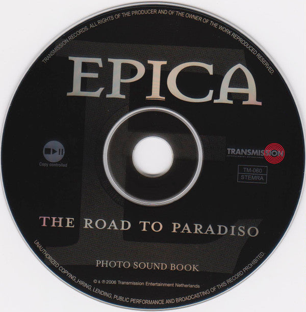 Epica (2) : The Road To Paradiso (CD, Album, Copy Prot., Pho)