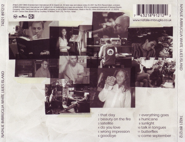 Natalie Imbruglia : White Lilies Island (CD, Album, Copy Prot.)