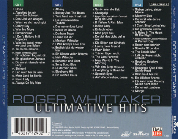 Roger Whittaker : Ultimative Hits - Best Of (4xCD, Comp)