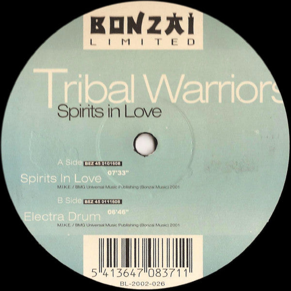 Tribal Warriors : Spirits In Love (12")