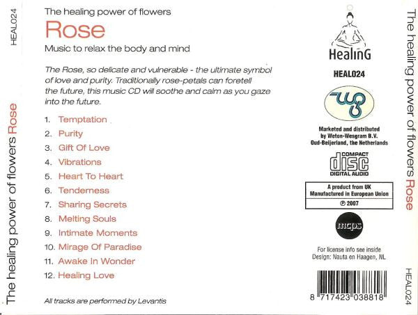 Levantis : The Healing Power Of Flowers - Rose (CD, Album)