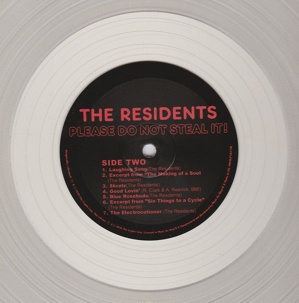 The Residents : Please Do Not Steal It! (LP, Comp, Ltd, Num, RE, Cry)