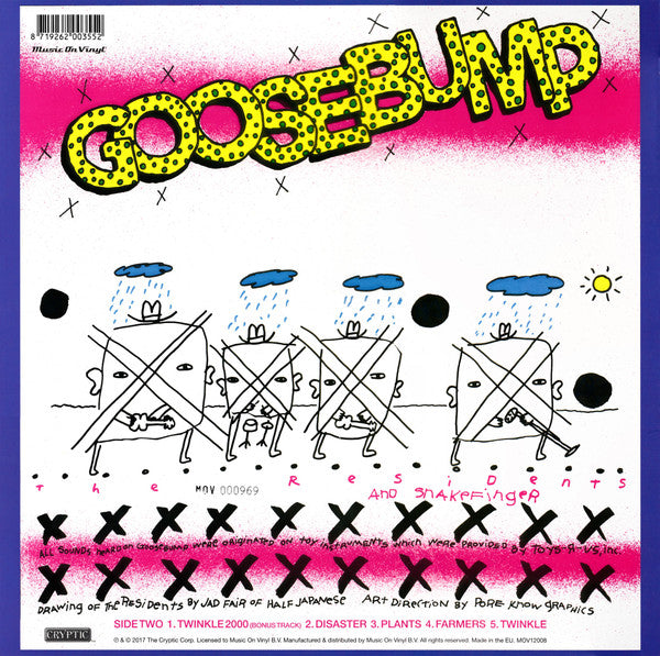 The Residents : Diskomo / Goosebump (12", EP, Ltd, Num, RE, Blu)