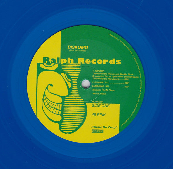 The Residents : Diskomo / Goosebump (12", EP, Ltd, Num, RE, Blu)