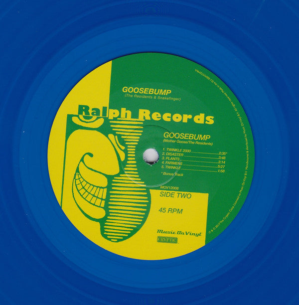 The Residents : Diskomo / Goosebump (12", EP, Ltd, Num, RE, Blu)