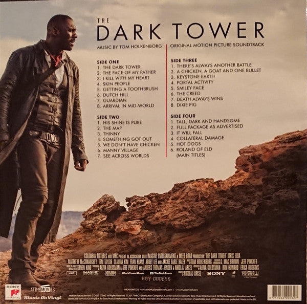 Tom Holkenborg : The Dark Tower (Original Motion Picture Soundtrack) (2xLP, Album, Ltd, Num, Blu)