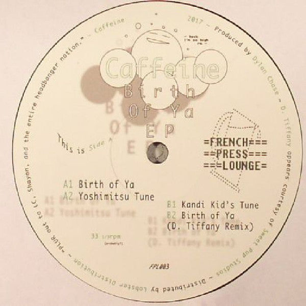Caffeine Worldwide : Birth Of Ya EP (12", EP)
