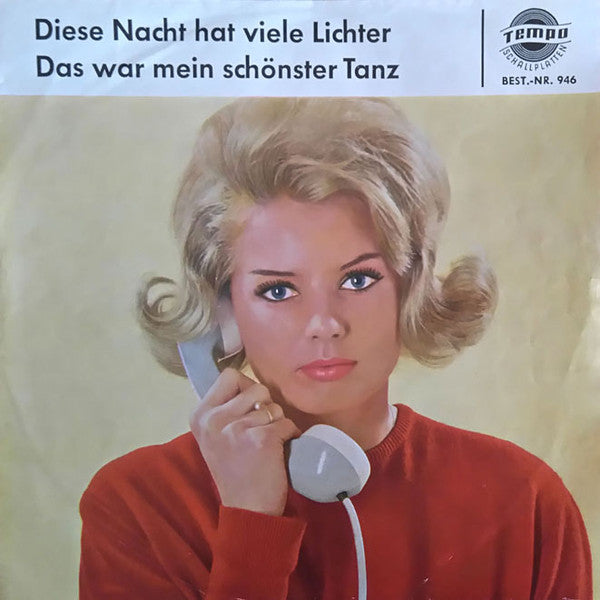 Charlotte Marian / Jimmy Fields : Diese Nacht Hat Viele Gesichter / Das War Mein Schönster Tanz (7", Single)