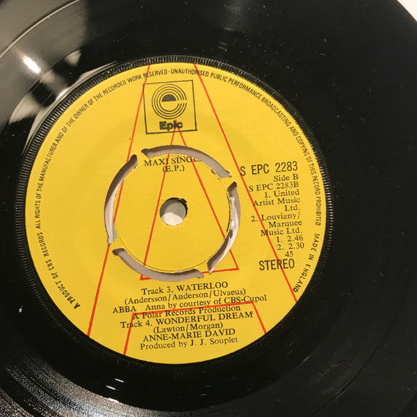 Various : The Music People At Eurovision (7", EP, Maxi, Promo)