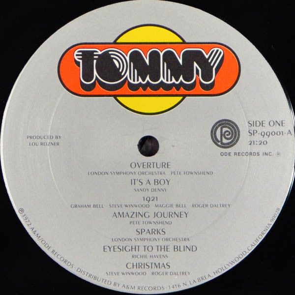 London Symphony Orchestra : Tommy / As Performed By The London Symphony Orchestra And Chambre Choir With Guest Soloists (2xLP, Album, Mon + Box)