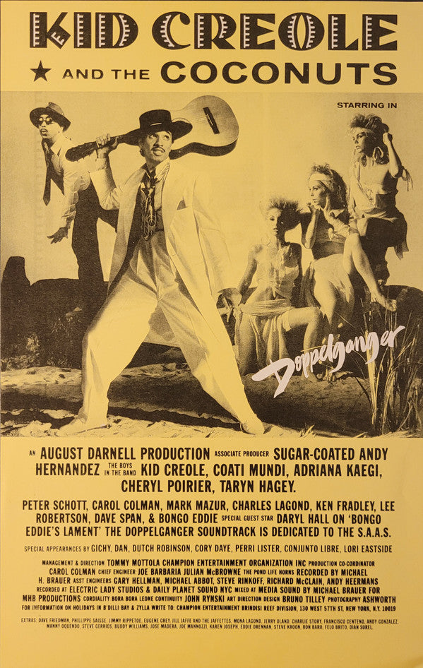 Kid Creole And The Coconuts : Doppelganger (LP, Album)