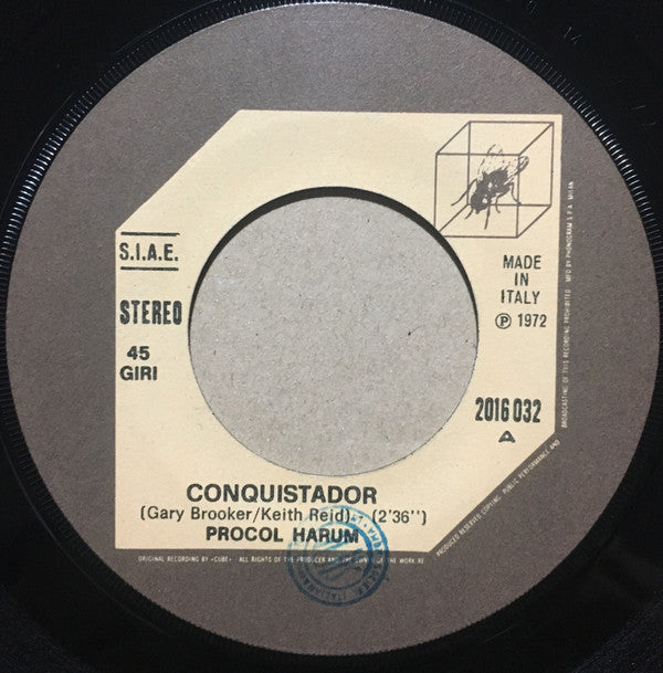 Procol Harum : Conquistador (7")